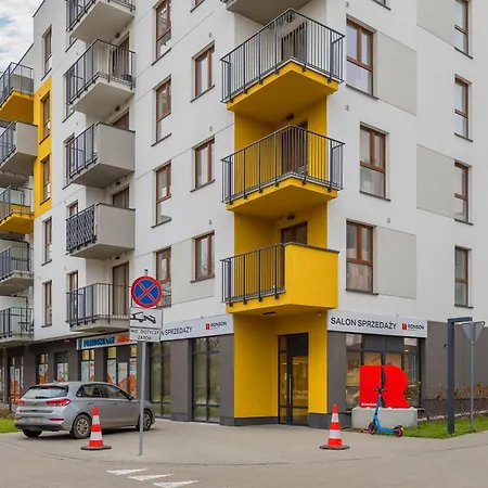 Modern & Bright Marywilska In With Parking By Renters Lägenhet Warszawa